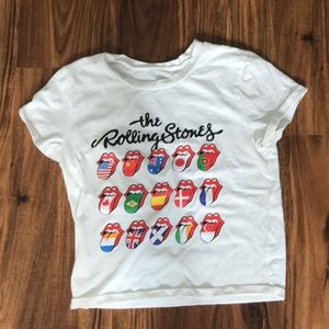 Forever 21: Rolling Stones based t-shirt; patterns